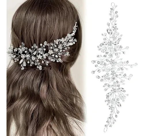 Diadema De Novia Con Cristales Y Diamantes De Imitación