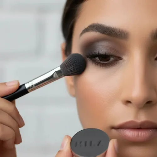 Mila Sombra Compacta Negra Hiper Pigmentada 3,5g Mate Hipoalergénica