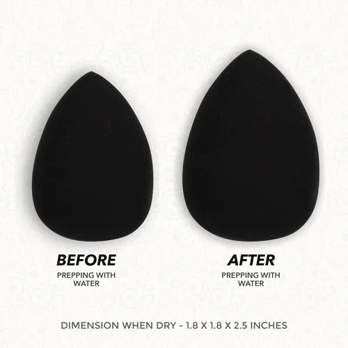 Esponja De Maquillaje Forpro Expert Beauty Blender Black