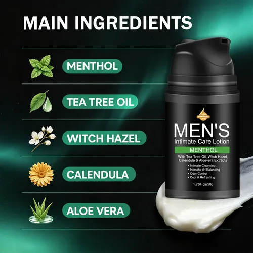 Loción Íntima Masculina Ph Balance, Control Olor 50g