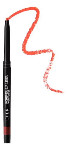 Delineador De Labios Cher Beauty Retráctil Mate Color 02 Toffee