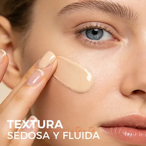 Base De Maquillaje Liquida Abcify Larga Duracion Waterproof