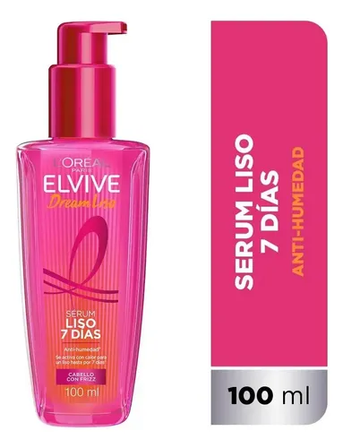 Serum Liso 7 Días Elvive Antifrizz De 100ml L’oréal Paris