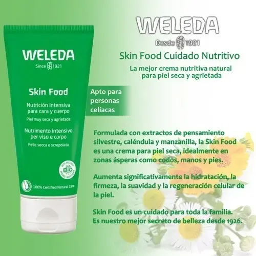 Skin Food Weleda Nutrición Intensiva P. Cara Y Cuerpo 75 Ml