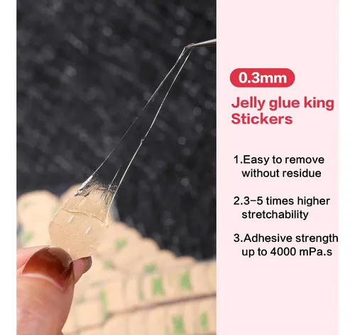 Pegamento Para Uñas Postizas Curvlife, 50 Hojas