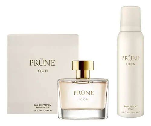 Perfume Prüne Icon Mujer Floral Frutal Set 70ml EDP +