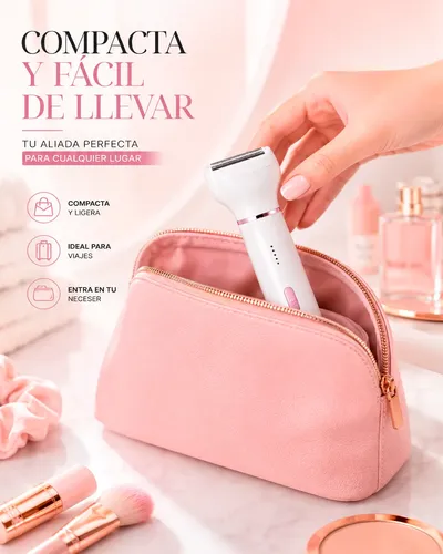 Depiladora Eléctrica Mujer 5en1 Facial Corporal Afeitadora
