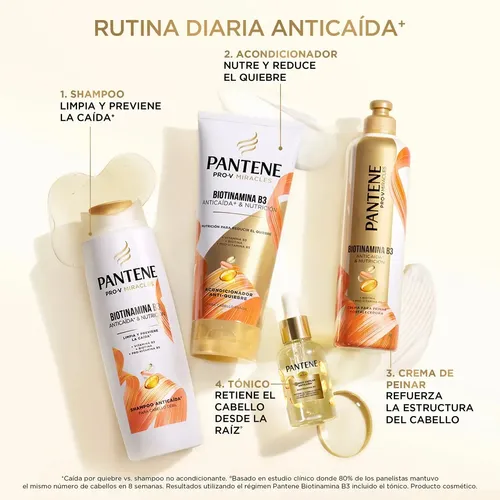 Crema para Peinar Pantene Biotinamina Fortalecedora B3 300 ml