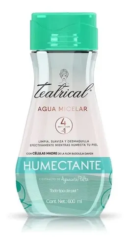 Teatrical Agua Micelar Humectante 600ml