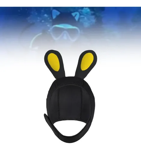Gorro De Neopreno Para Buceo 3mm, Gorro De Natación Gratis S