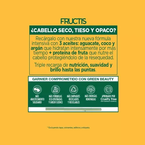 Fructis Sh.recarganutriva 200 Ml.