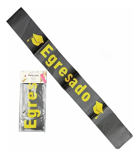 Banda Egresados 9,5*160 Cm X20u