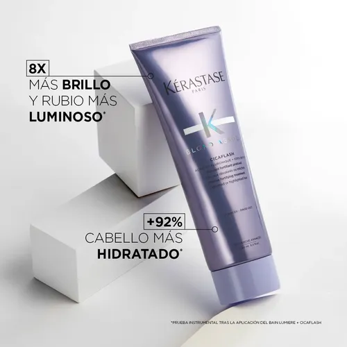 Kit Shampoo Lumiere + Cicaflash Kérastase Blond Absolu