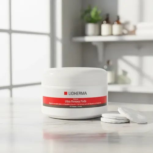 Ultra Renova Pads Grasa Acne Salicilico Mandelico Lidherma