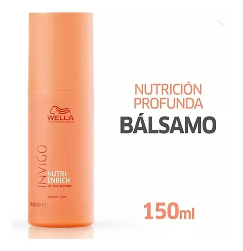 Crema Peinar Tratamiento Nutricion Wella Enrich Balm 150ml