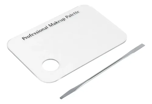 Paleta Acrílica, Espátula, Maquillaje Transparente, Decoraci