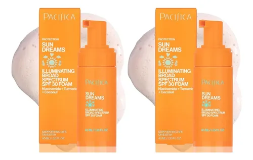 Protector Facial Spf 30 Pacifica Sun Dreams 2x 40ml