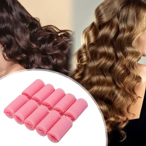 10 Piezas De Rulos Para El Cabello, Herramientas De Peluquer