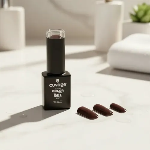 Cuvage Esmalte Semipermanente Gel Uv 11ml Color 213 Plum Red