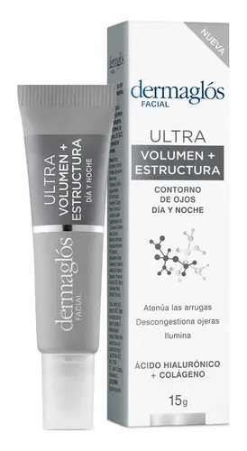 Crema Dermaglós Contorn De Ojos Ultra Vol Y Estructur X 15 G