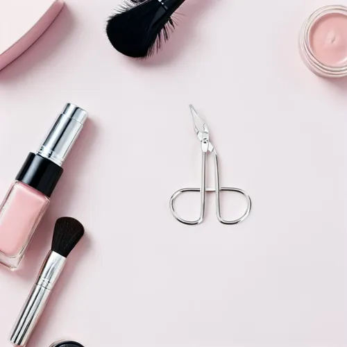 Pinzas De Acero Inoxidable Para Cejas, 5 Unidades, Con