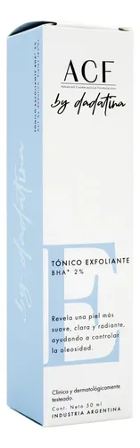 Acf Dadatina Tonico Exfoliante Facial Acido Salicilico 50ml Todo Tipo De Piel Día/noche