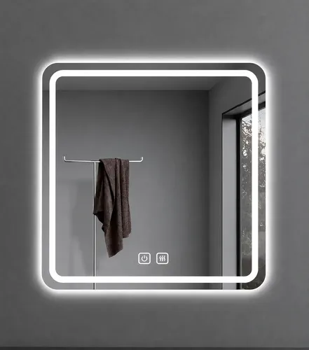 Espejos Con Luz Led Rectangular Cuadrado Cuantoarte