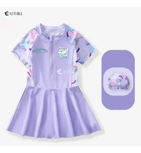 Sf Set 2 Piezas Traje Baño Y Gorra Sanrio Cinnamoroll