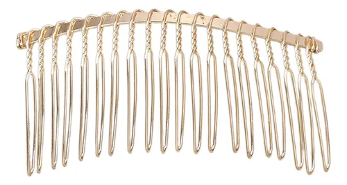 20 Piezas Peines De Novia Accesorios De Cabello Dorados