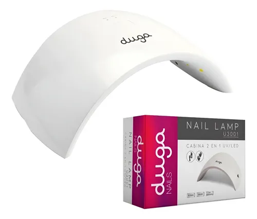 Cabina Para Uñas 2 En 1 U3001 Duga 24w Manicuria Led Uv