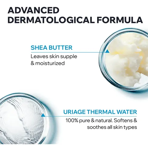 Loción Corporal Uriage Con Manteca De Karité Y Ácido Hialurónico Floral