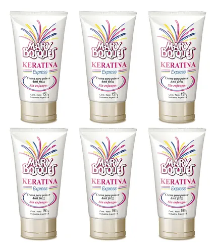 Pack Crema De Peinar Mary Bosques Keratina Express 150 Gr