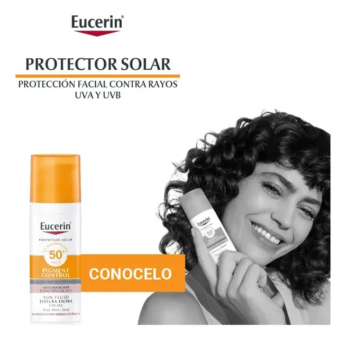 Eucerin Pigment Control Protector Solar Facial FPS 50 Tono Medio 50ml