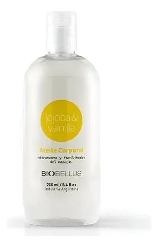 Aceite Masaje Corporal Jojoba Y Vainilla Biobellus 500ml