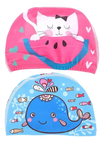 // Gorro De Baño Infantil Cartoon – Protección Y **
