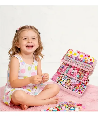 Set Accesorios Para El Pelo Infantil X546 Piezas 546 Hair Accessories (excluding Box)