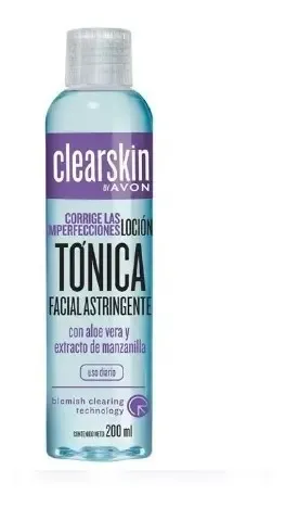 Clearskin Loción Astringente Facial Avon Tati Cosmeticos