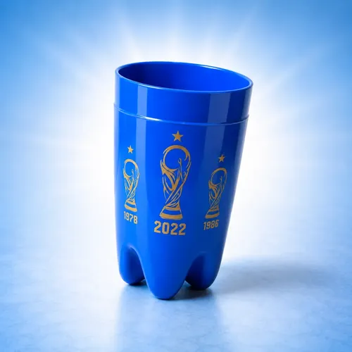 Kit Maquillaje Glitter Argentina Mundial Moño Stickers Vaso