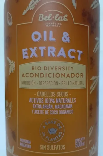 Acondicionador Bel Lab Oil & Extract Cabellos Secos