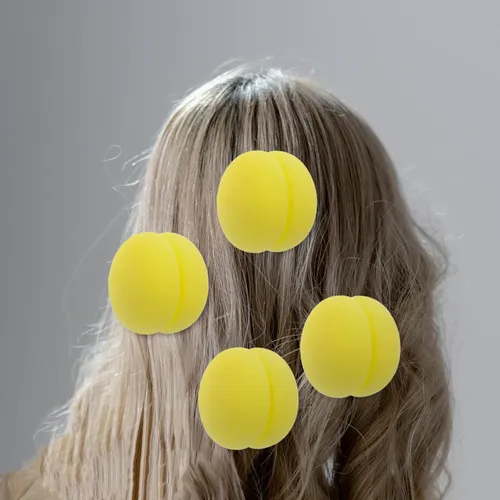 12 Rulos De Esponja Para Rizar El Cabello