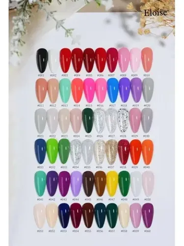 Esmalte Semipermanente P/uñas Gel Polish Uv/led Eloise