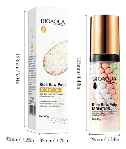 Prebase Correctora De Color De Un Solo Paso Bioaqua, Hidrata