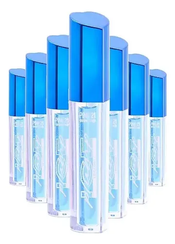 Lip Gloss Pink21 Voluminizador Hidratante Color Cristal 6ml