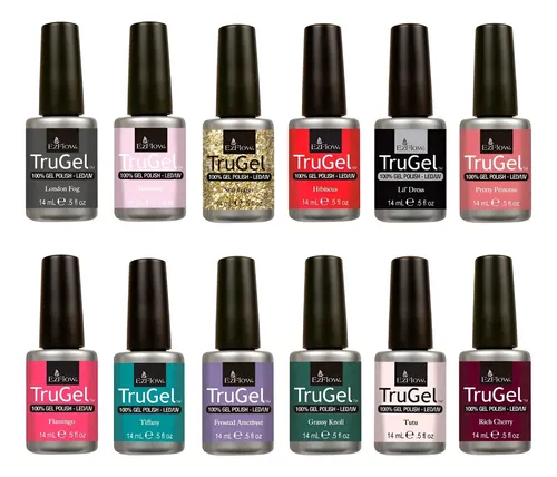 Ezflow Trugel X12 Esmalte Semipermanente Cabina Led Uv 14ml