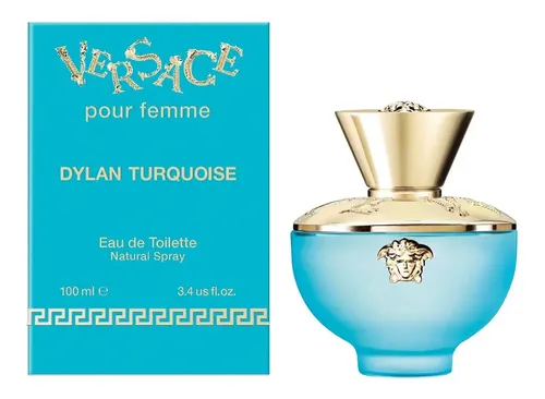 Versace Dylan Turqoise Edt 100ml De 3 Piezas