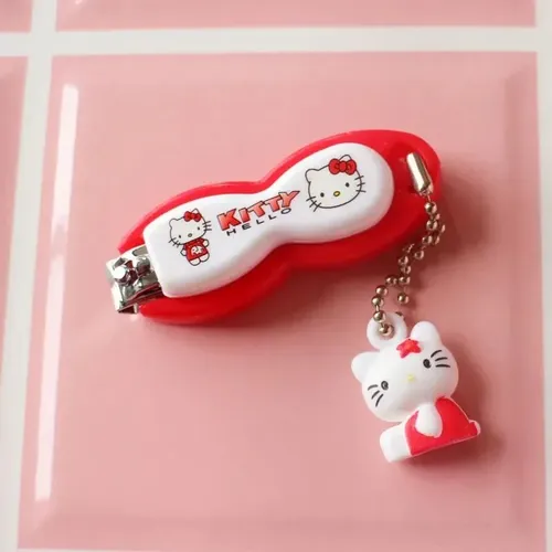 Cortauñas Portátil Hello Kittle, Bonito Dibujo Animado