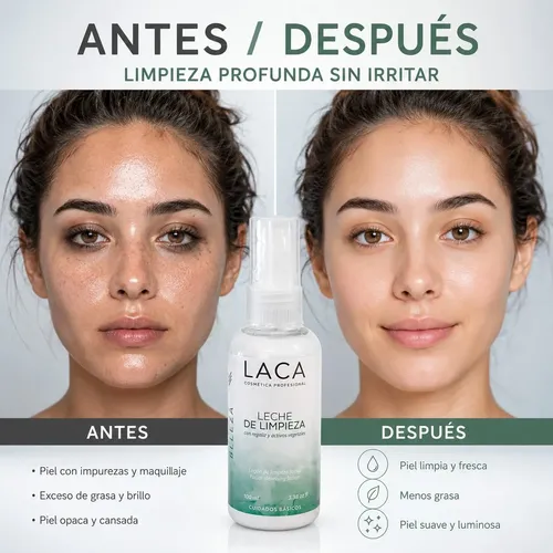 Leche Limpieza Regaliz Activos Vegetales Laca 100ml