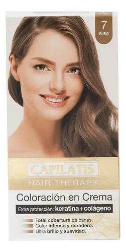 Capilatis Coloración En Crema Rubio Tono 7
