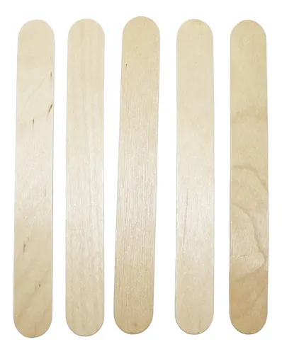 100 Palitos De Madera Para Depilación, Espátulas Y Abateleng