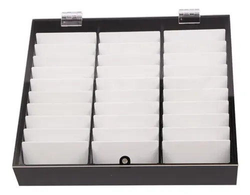 Caja Expositora De Almacenamiento De Uñas Postizas, 33 Cuadr